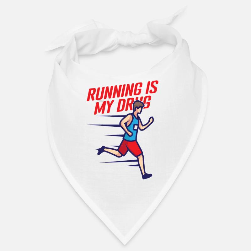 La course EST mon cadeau de marathon drogué Bandana