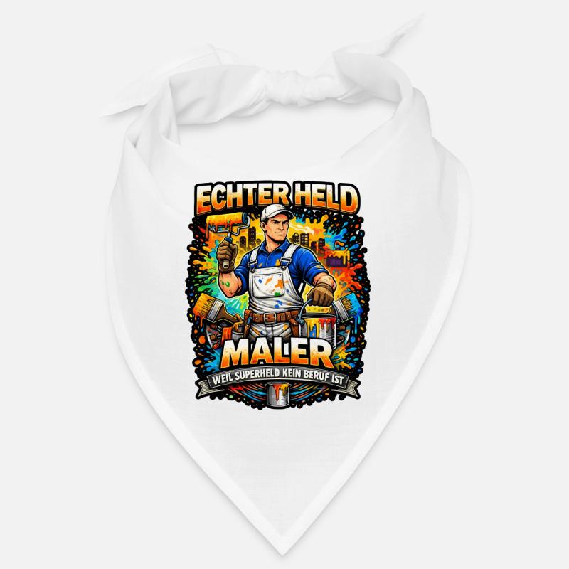 Echter Held Maler – Farbexplosion Bandana