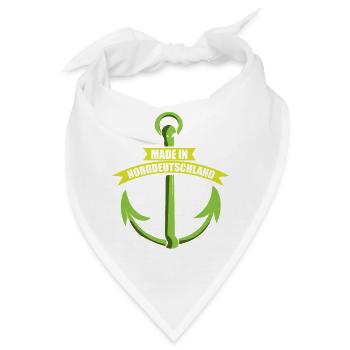 norddeutschland Norddeutsch spruch - Bandana - Weiß - Vorne