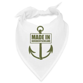 norddeutschland Norddeutsch spruch - Bandana - Weiß - Vorne