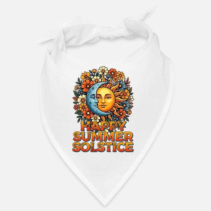 Litha Pagan Solstice d’été Midsommar Bandana