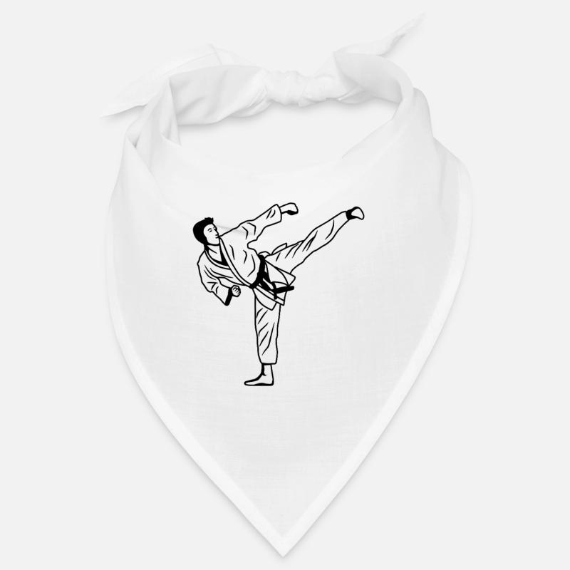 Sketch de karaté Bandana