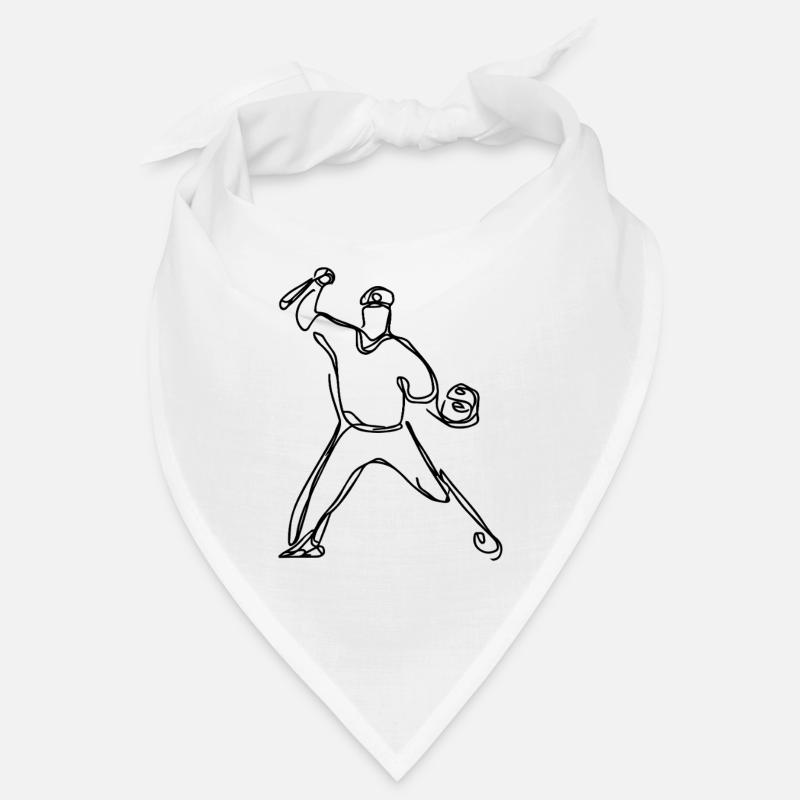 Dessin des joueurs de baseball Bandana