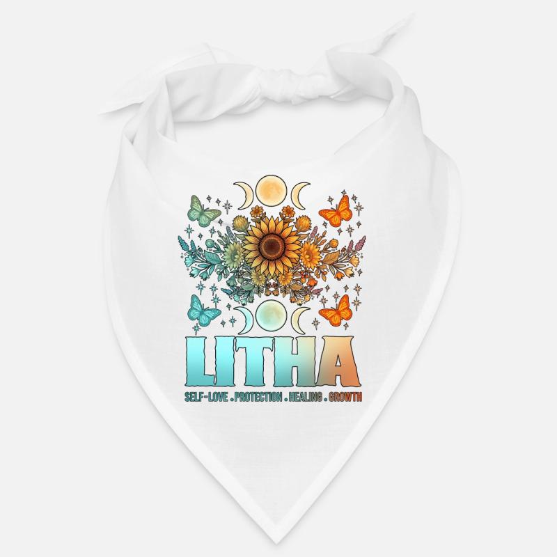 Litha Pagan Solstice d’été Midsommar Bandana