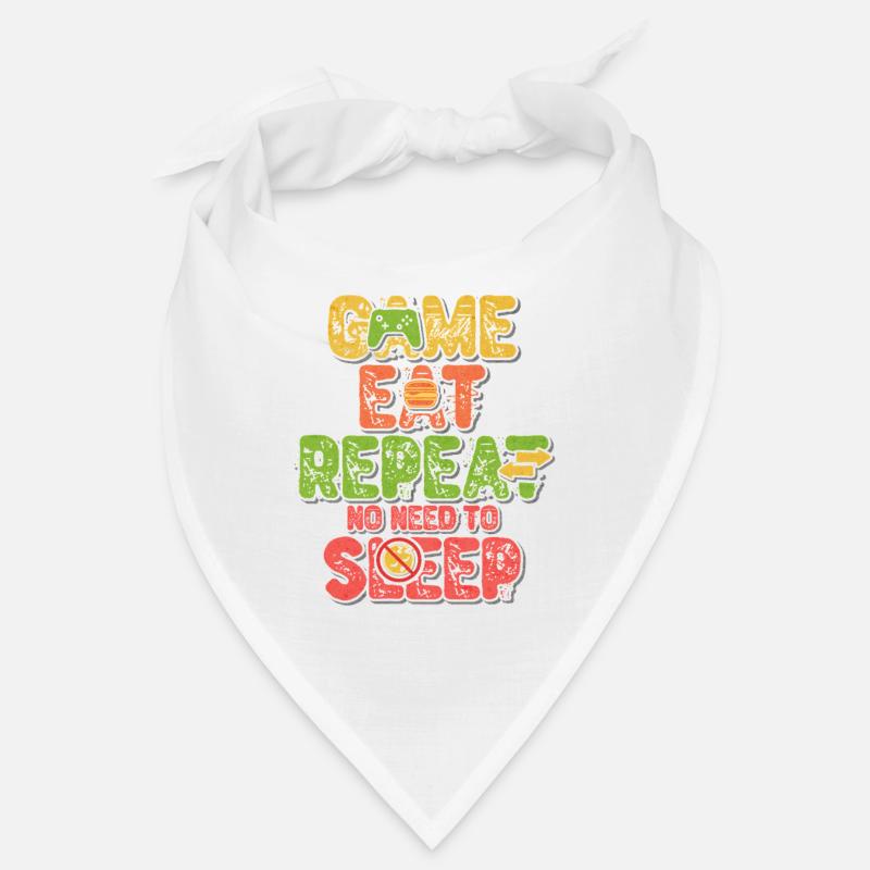 Game Eat Repeat – Retro Console Vibes Bandana