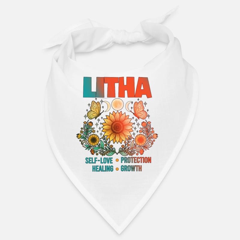 Litha Pagan Solstice d’été Midsommar Bandana