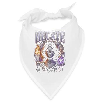 Hekate Feuerzauber Gothic - Bandana - Weiß - Vorne
