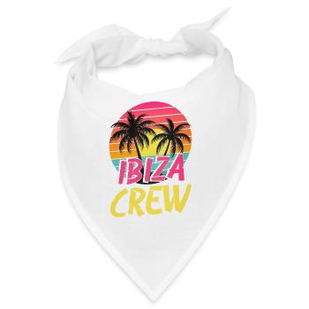 Ibiza Crew - Bandana - Weiß - Vorne