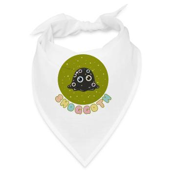 Lovecraft Shoggoth Schleimmonster-Kreis - Bandana - Weiß - Vorne