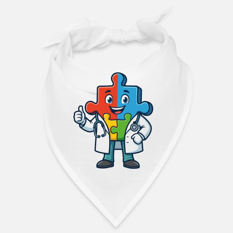 Puzzle Pals Doktormaskottchen Bandana
