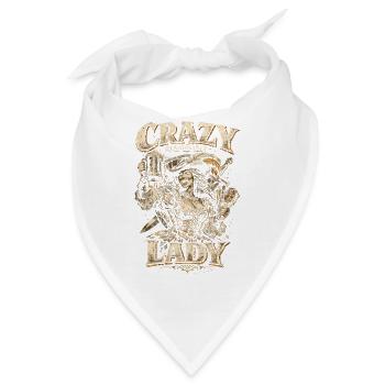 Mittelalterfest Crazy Renaissance Lady - Bandana - Weiß - Vorne