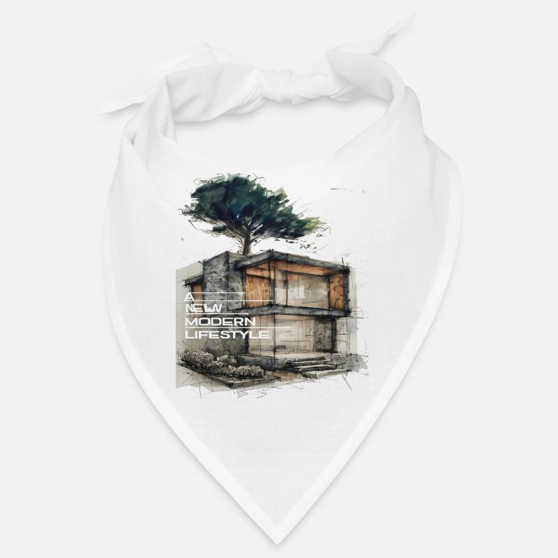 Nouvelle maison de style de vie moderne Bandana