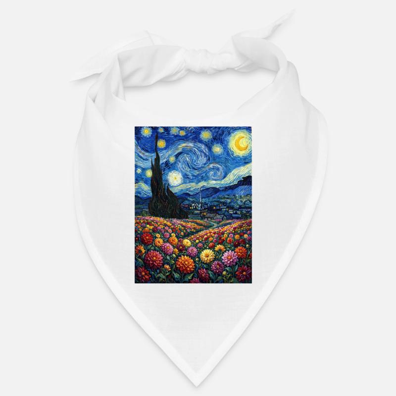 Dahlia Starry Night Bandana