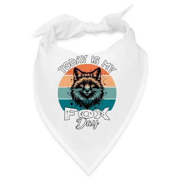 Rotfuchs Fuchs Fox - Bandana - Weiß - Vorne