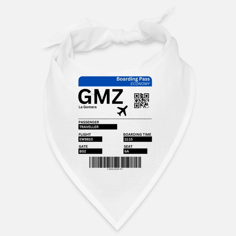 Idée de billet d’avion pour vacances à La Gomera aux îles Canaries Bandana