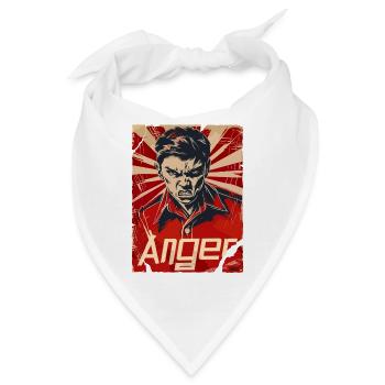 Wut-Porträt Retro-Wut - Bandana - Weiß - Vorne