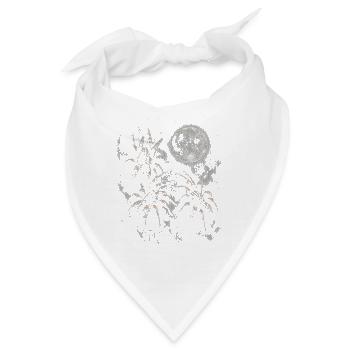 Mondnacht Tarantula Szene - Bandana - Weiß - Vorne