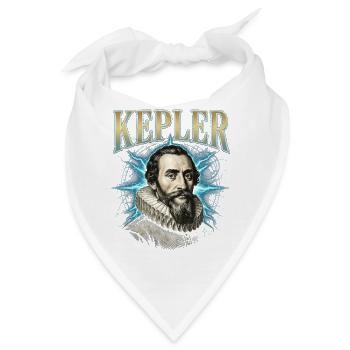 Johannes Kepler Donner - Bandana - Weiß - Vorne