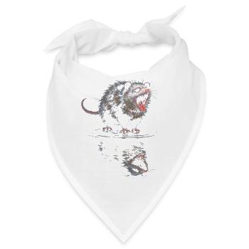 Wasserotter Brüller - Bandana - Weiß - Vorne
