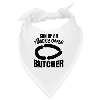 Schlachter Junge - Bandana - Weiß - Vorne