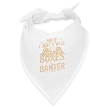 Mit Boxen wohler - Bandana - Weiß - Vorne