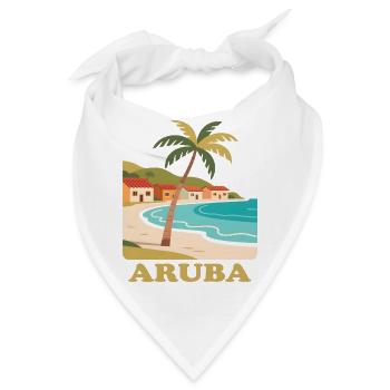 Aruba - Bandana - Weiß - Vorne