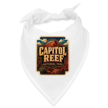 Capitol Reef National Park - Bandana - Weiß - Vorne