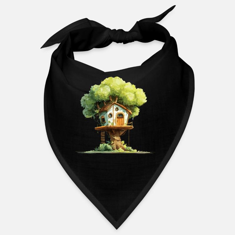 Cabane dans l’arbre dans la canopée Bandana