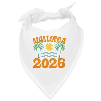 Mallorca 2026 - Bandana - Weiß - Vorne