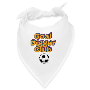 Goal Digger Club Fußball Fußball - Bandana - Weiß - Vorne