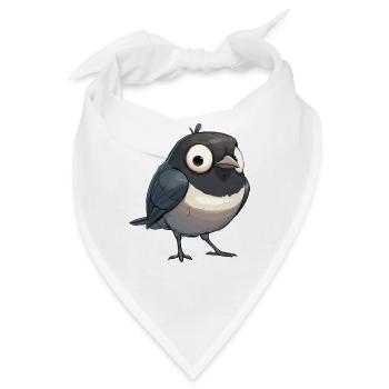 Elstern Elster - Bandana - Weiß - Vorne