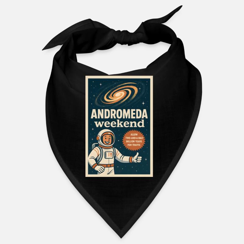 Week-end d’Andromède | Humour spatial rétro Bandana
