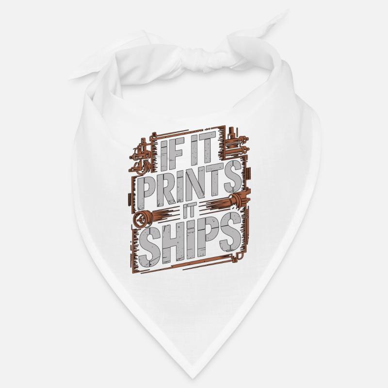 Print Designer If It Prints It Ships Print Expert Bandana