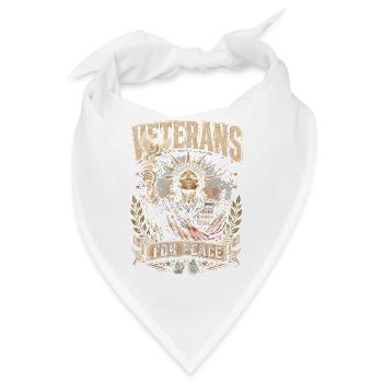 Veterans Day Für Demokraten - Bandana - Weiß - Vorne