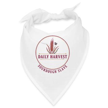 Sauerteigbrot Backen Täglicher Ernte-Sauerteig - Bandana - Weiß - Vorne