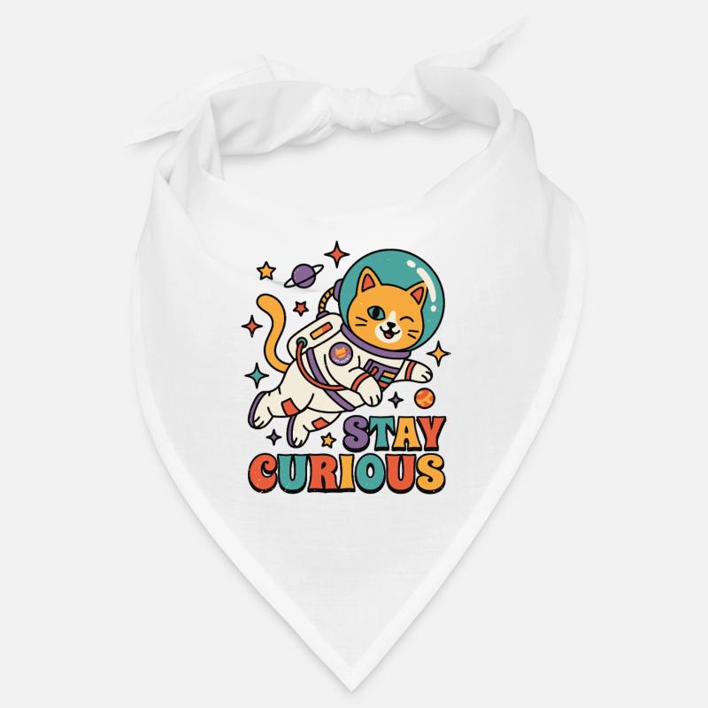 Reste Curieux Chat de l’Espace Bandana
