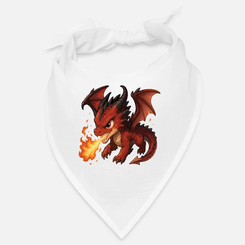 Red Dragon Fire Breath Bandana