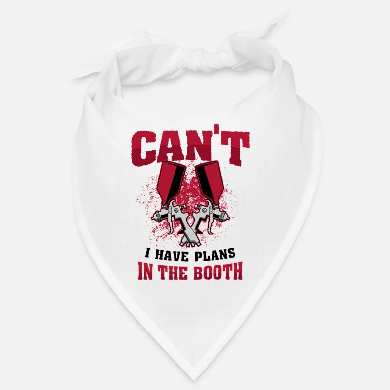 Can't I Have Plans in the Booth Painter Graphic Bandana
