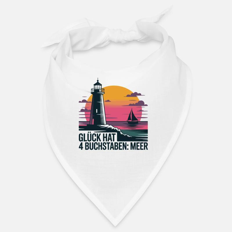  Glück Hat 4 Buchstaben Meer Leuchtturm Segelboot Bandana
