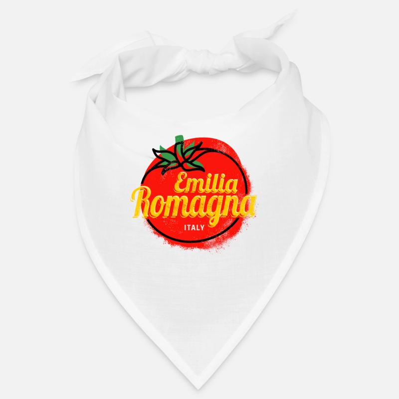 Emilia-Romagna mit Tomate Italien Vintage Souvenir Bandana
