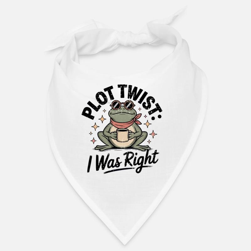 Plot Twist Frog : J’avais raison Bandana