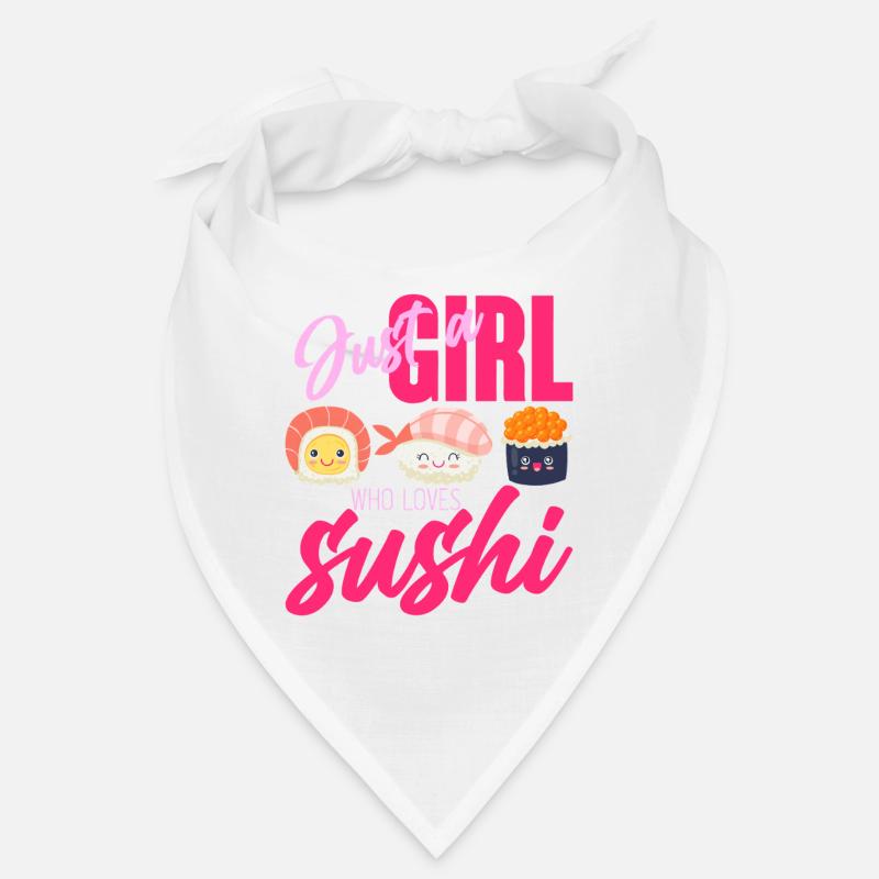 Nur ein Mädchen, das Sushi liebt Bandana