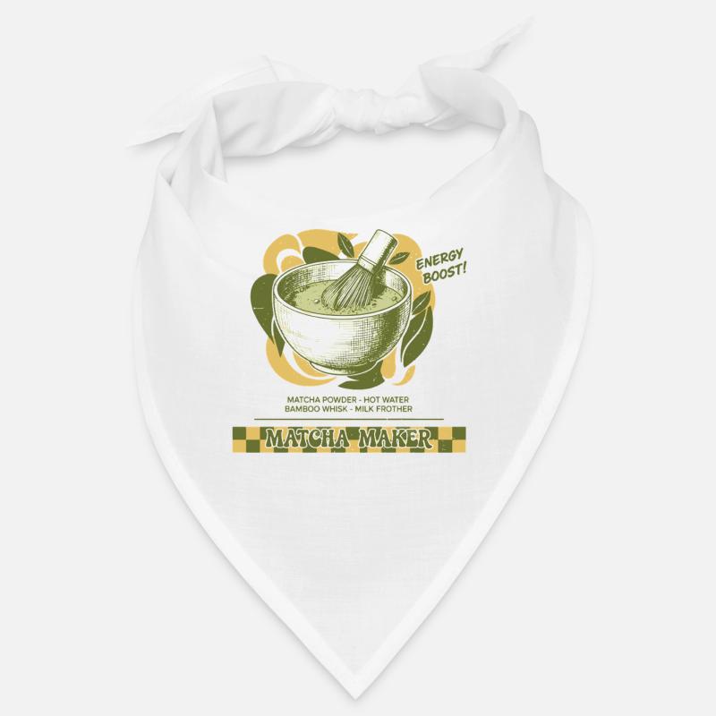 Matcha Maker Energy Boost Matcha Tee Grüner Tee Bandana