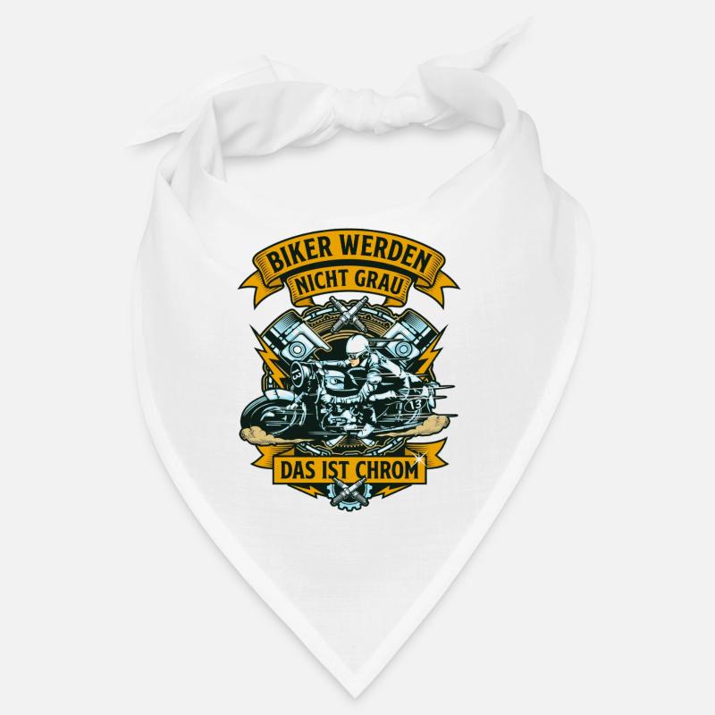 Biker werden nicht grau das ist Chrom Motorrad Bandana
