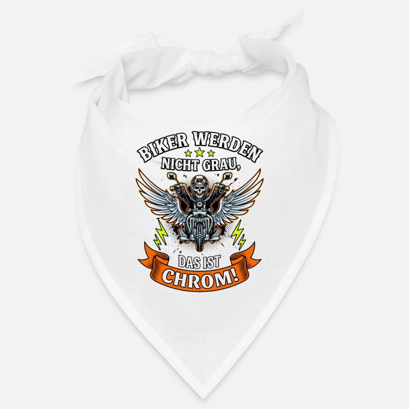 Biker werden nicht grau das ist Chrom Motorrad Bandana