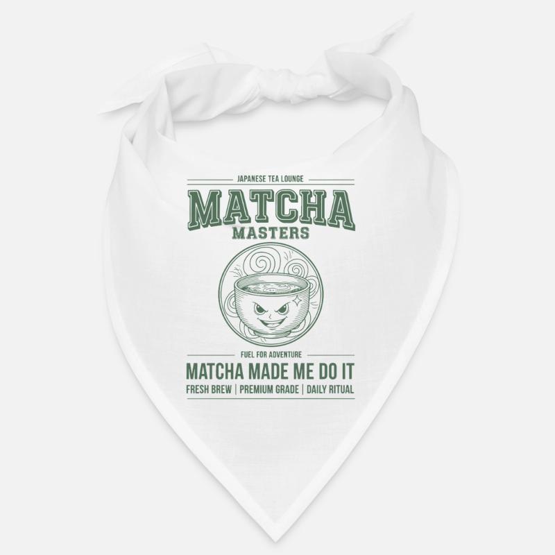 Matcha Made Me Do It Matcha Masters Lounge Bandana