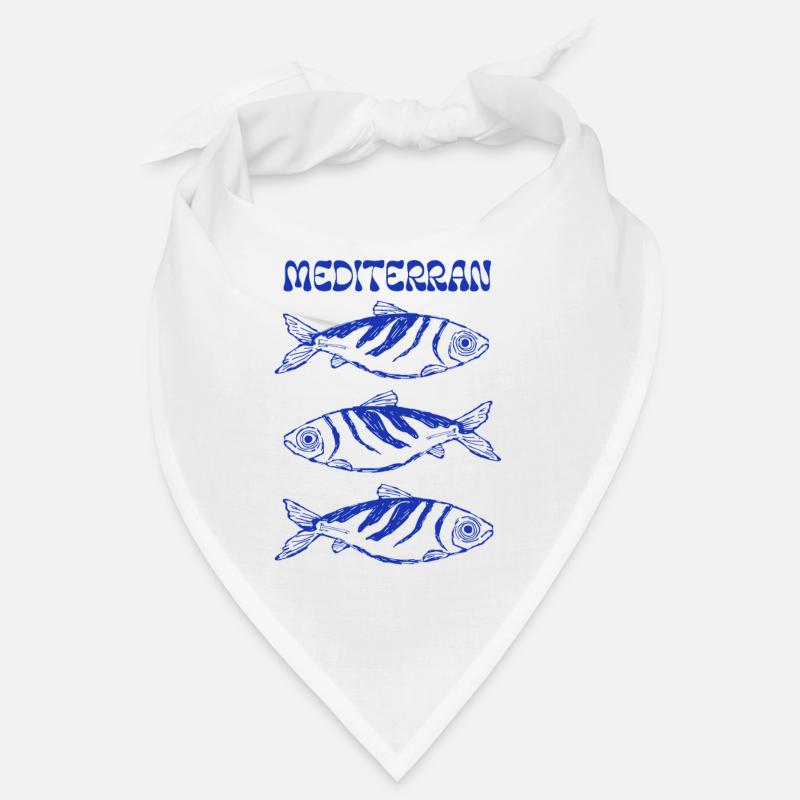 Sardines - Mediterranean Trilogy Bandana