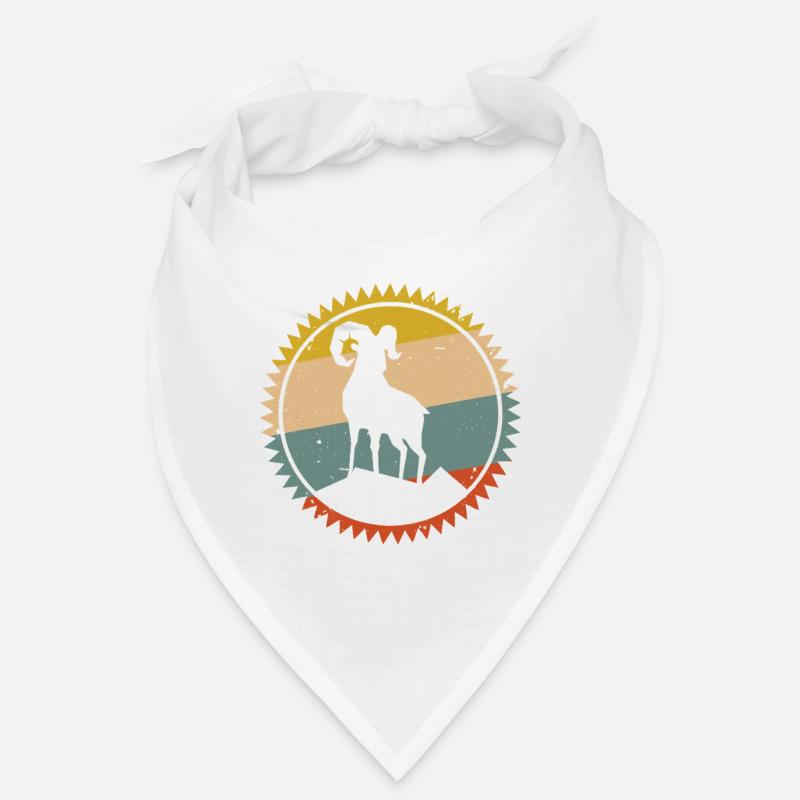 Desert Sunset Camel Emblem Bandana