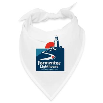 Mallorca Road Cycling Formentor Lighthouse Cap de  - Bandana - Weiß - Vorne
