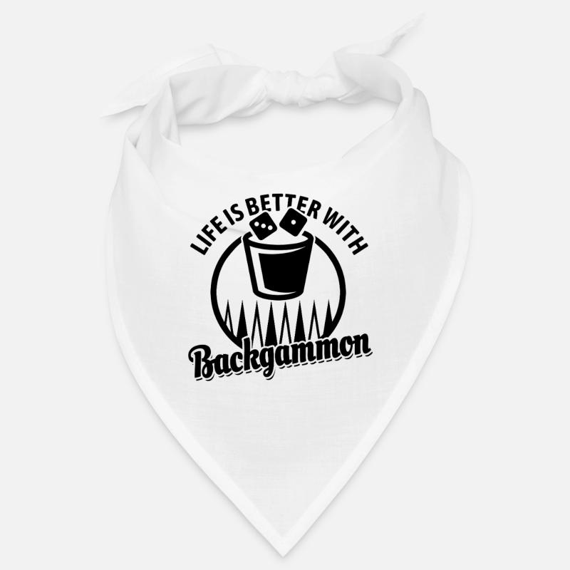 Backgammon | Board Game | Gift Bandana